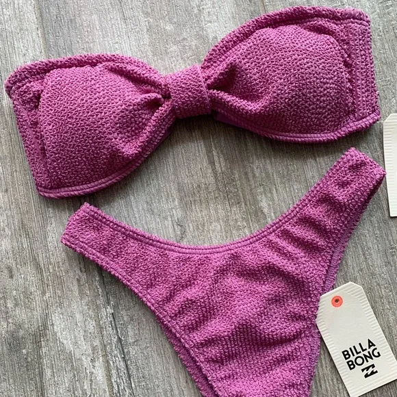 🔥🔥BILLABONG - SUMMER HIGH BANDEAU HIKE SET🔥🔥 - Picture 5 of 8